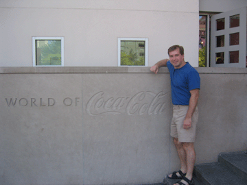 Mike at Coca-Cola