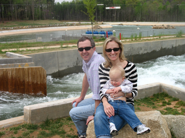 With Aunt Elyse and Uncle Robert