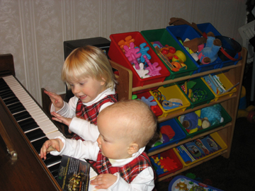 Playing a duet