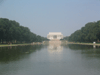 View of the Lincoln Memorial from the World War II Memorial