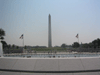 Washington Monument seen from the World War II Memorial
