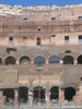 A cross inside the Colosseum