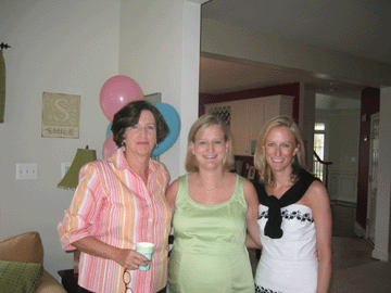 Mom, Amy, and Elyse