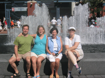 Mike, Amy, Mom, Colleen