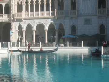 Outside the Venetian