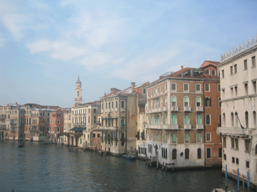 Looking down the Grand Canal