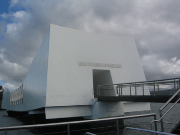 The USS Arizona Memorial